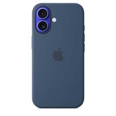 Apple iPhone 16 Silicone Case with MagSafe - Denim 