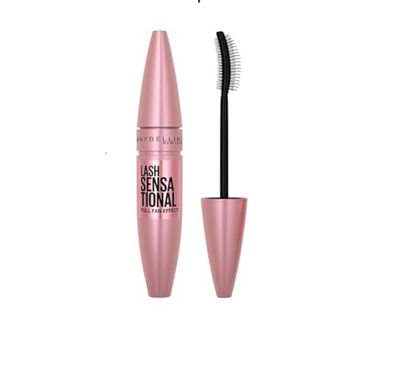 Maybelline New York, Volume Mascara, Lash Sensational, Colour: Very Black, 9.5 mL