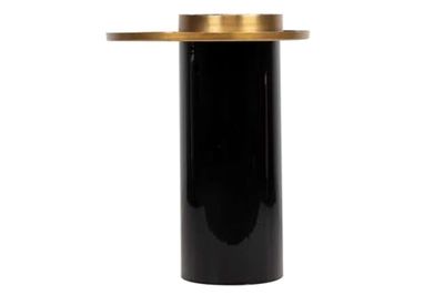 CENTRO DE MESA METAL DORADO 30x14x2 CM