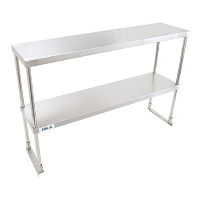 Stalwart DA-DOS300X900 Double Tier Overshelf Stainless Steel 900x300x800mm