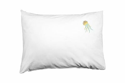 Bona Basics, Decoratieve kussensloop, decoratieve kussensloop, woondecoratie, voor bank, café, grootte: 50 x 35 cm, kleur: wit
