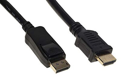 LINK LKCDPH18 CAVO DISPLAYPORT 1.2 - HDMI® 1.4 4Kx2K 60hHZ CONTATTI DORATI MT 1,8