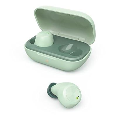Hama Cuffie Bluetooth Spirit Chop (in-ear cuffie con microfono, True Wireless Earbuds con stazione di ricarica, IPX 4, autonomia 16h, cuffie wireless con controllo vocale, Siri, Google), colore