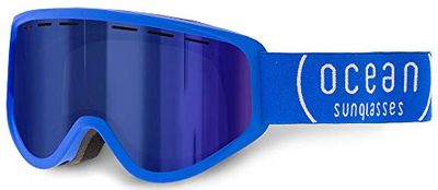 Ocean Sunglasses KID'S SKI GOOGLES ICE svart med gul 0/0/0/0 UNISEX Vuxna