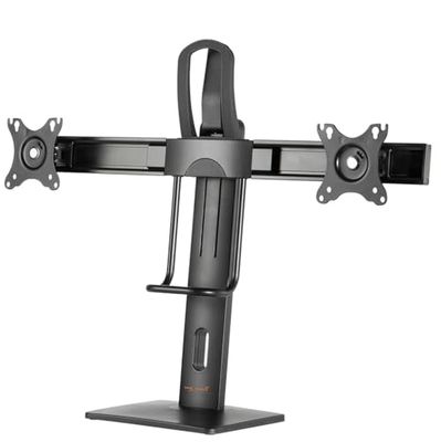 My Wall HL 19 L - Soporte de Mesa para Monitor (17) - 68,6 cm (27), Color Negro