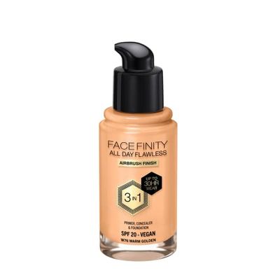 Max Factor Facefinity 3-in-1 All Day Flawless Liquid Foundation SPF 20-76 Warm Goud 30ml