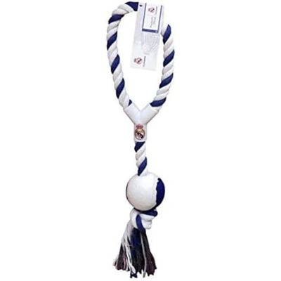 CYP BRAND Real Madrid Ju-01-Rm Jouet avec Balle pour Chien 1 pièce 220 g