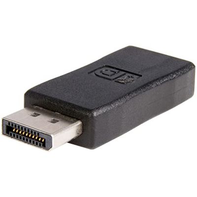 StarTech.com Adaptador DisplayPort a HDMI - Conversor Adaptador de Vídeo Compacto DP a HDMI 1080p - DisplayPort con Certificación VESA - Cable Adaptador Pasivo DP 1.2 a HDMI para Monitor (DP2HDMIADAP)