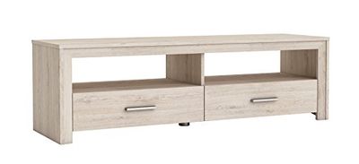 distrimobel saetabis Dexter A1 mobil TV, 132 x 39,6 x 40 H cm, lätt ek, panellering