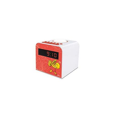 METRONIC 477444 Lisa Simpson kinderwekker - rood en wit rood