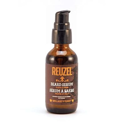 Reuzel Clean and Fresh Beard Serum - Essential, All-In-One Conditioning Men's Beard Moisturizer- Thickening, Shaping, and Defining Hair - Light, Non-Greasy Softener for a Shiny, Tame Beard - 2 oz