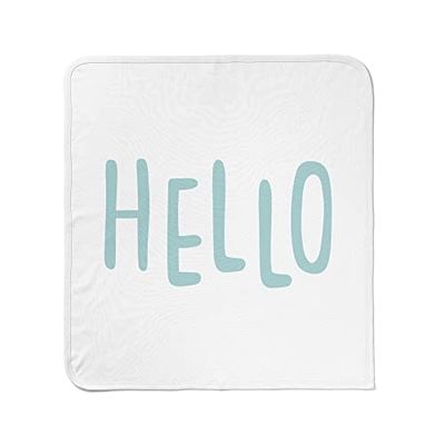 Questo Casa, Couverture de Bébé pour Garçons et Filles, Tissu en Mousseline, Couverture pour Siège Auto et Lit Bébé, Taille: 80x80 Cm
