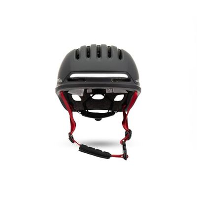 SMARTGYRO SG27-248 Black, L Unisex-Adult, Smart Helmet L Noir, L