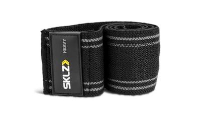 SKLZ Unisex's Pro Knit Mini Band Fitness, Zwart, Grijs, Zwaar