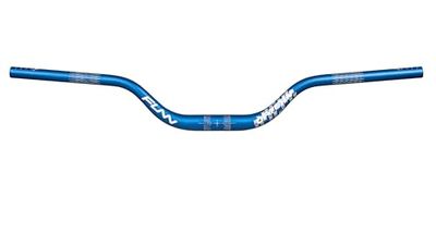 Funn Upturn Manubrio da Mountain Bike ad Alta Alzata con Morsetto da 31.8mm e Larghezza 785mm, Manubrio Rialzato in Lega Durevole e Leggero per MTB e BMX, Alzata di 75mm Manubri MTB (Blu)