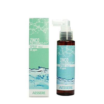 Aessere - Zinco Colloidale Plus - 20 PPM, 100 g