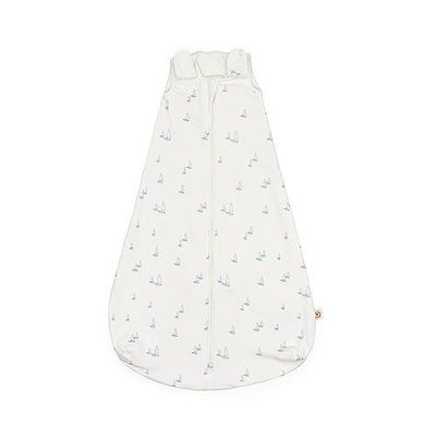 Ergobaby Saco de Dormir Bebe, Algodón, dormir verano - TOG 0.5, Sailboat Dreams, 68.5 83.5 cm, 6 18 Meses