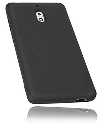 Mumbi hoes compatibel met Nokia 2.1 mobiele telefoon case telefoonhoes, zwart