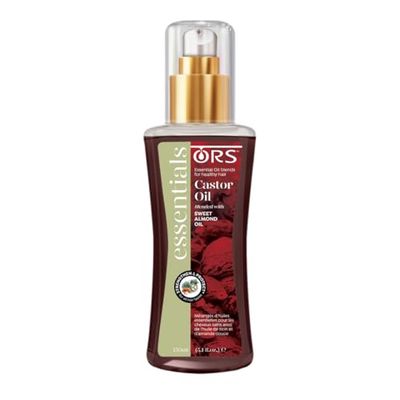 ORS Castor Hair Oil I Essential Hair Oil Blend with Sweet Almond Oil for Smooth Shiny Hair I All types of Hair - 150ml
