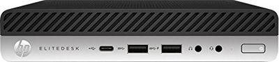 Hewlett Packard 1LU16AW ABD Desktop PC (Intel Core i5-6500T, 500GB hårddisk, 8 GB RAM, Intel HD Graphics 530, Win 7 Professional) svart/silver