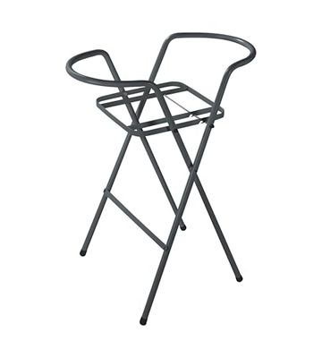 Rotho Babydesign TOP badstandaard voor baby's, opvouwbaar, makkelijk op te bergen, ideaal voor pasgeborenen, vanaf 0 jaar tot max. 25 kg, grijs