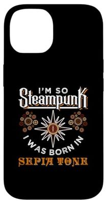 Steampunk Sepia Retro Vintage Case for iPhone 14