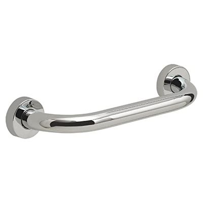 GEDY | Up Maniglione da Bagno in Acciaio Inox, Finitura Cromata, Dimensioni 5,5 x 33 x 8,9 cm e Peso 0,24 kg