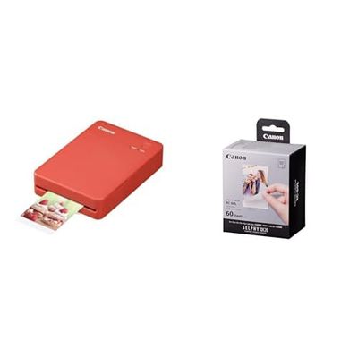 Selphy QX20 Red + XC-60L vol 60 Colour Ink/Label Set