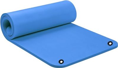 G5 HT SPORT Yogamat, 100 x 61 cm, dikte 1,5 cm, fitnessmat voor mannen en vrouwen, antislipmat voor thuis, pilates, stretching, vloer- en fitnesstraining (blauw)