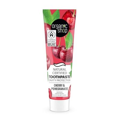 ORGANIC SHOP CHERRY DENTIFRICO CAVITY PROTECTION 100GR