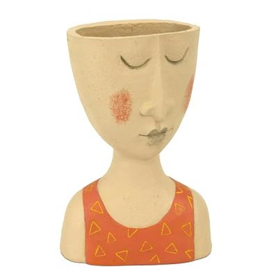Vacchetti Giuseppe Plant Pot Holder, Multi-Coloured, Taglia unica