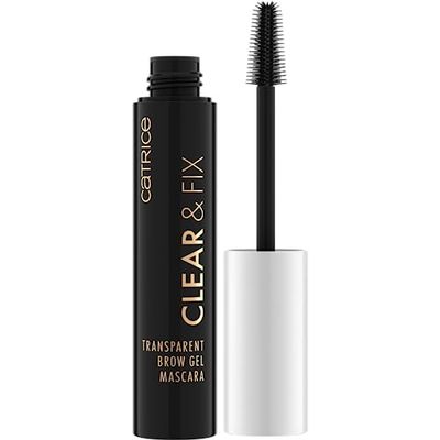 Catrice Cosmetics Clear e Fix Mascara in gel Per Sopracciglia, Lunga Durata, Definizione, Correttore, Traslucida, 5 ml