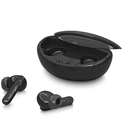 Behringer T-BUDS Audífonos estéreo inalámbricos verdaderos de alta fidelidad con Bluetooth y cancelación activa de ruido