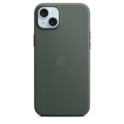 Apple iPhone 15 Plus FineWoven Case with MagSafe - Evergreen ​​​​​​​