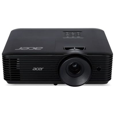 Acer X118HP DLP Projektor (SVGA (800 x 600 pixel) 4 000 ANSI-lumen, 20 000:1 kontrast, 3D, tangentston, 3 W högtalare, HDMI (HDCP), ljudanslutning) hemmabio/företag