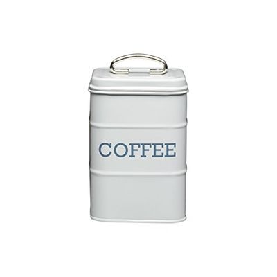 KitchenCraft Living Nostalgia Recipiente para café, 11 x 17 cm, cinzento francês