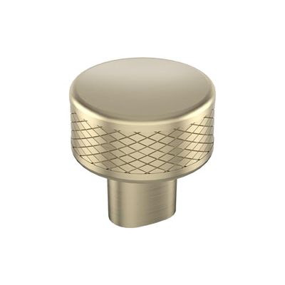 Amerock Bronx BP36554BBZ Bouton de placard Champagne doré Diamètre 32 mm