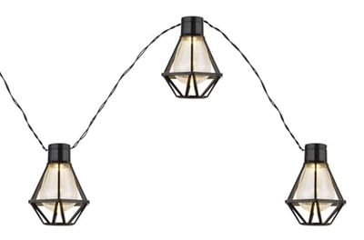 Brightium Guirlande lumineuse LED 2,3 m 2700 K IP44, décorative et étanche, idéale pour les événements et les espaces extérieurs.