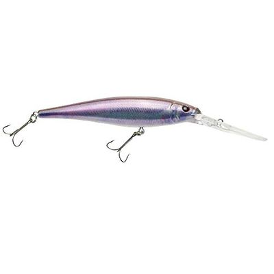 Berkley Flicker Minnow Vissen Lokken, HD Smelt, 1/3 Oz, 3 1/2 inch | 9cm Crankbaits, Realistisch Minnow Profiel, Scherpe Duik Curve Gets om snel te vissen, Uitgerust met Fusion19 Hook
