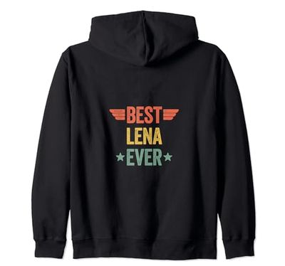 Best Lena Ever Sudadera con Capucha