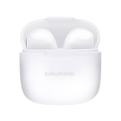 Grundig Draadloze Oordopjes - Bluetooth In Ear Oordopjes 200mAh - Oortjes Draadloos met 3 Uur Afspeeltijd - Earbuds voor Hands Free Bellen - Incl. Oplaadcase USB-C Oplaadkabel