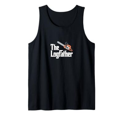 The Logfather - Divertente motosega da boscaiolo Canotta