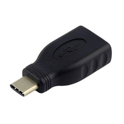 Aisens Adaptador USB 3.1 Gen1 5Gbps 3A tipo Usb-C/M-A/H preto