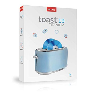 Roxio Toast 19 Titanium |Digitale-mediasuite en dvd-brander voor de Mac [Disc]|Titanium|1 Device|1 year|Mac|Disc