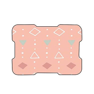 Bonamaison, Alfombrilla de ratón con impresión Digital, Base Antideslizante, para Oficina y hogar, tamaño: 22 x 18 cm