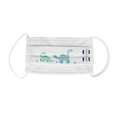 Doudou et Compagnie DC3761 - Maschera in cotone Jersey Dino, taglia S, colore: Verde