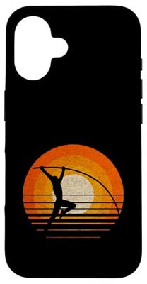 Pole Vault - Distressed Vintage Look Pole Vaulting Case for iPhone 16
