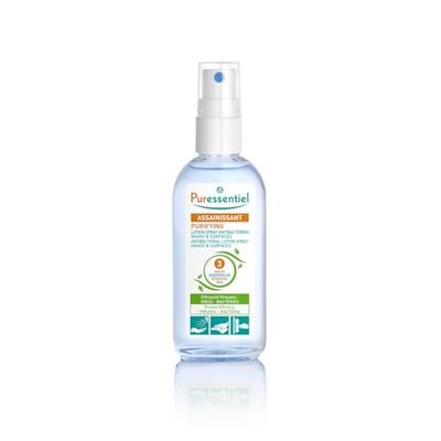 Puressentiel Loção hidroalcoólica superfícies e mãos 80 ml (6018436)
