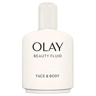 Olay Beauty Fluid Moisturise & Replenish Face, Neck And Body Lotion For Sensitive Skin, For Silky Soft And Smooth Skin, 6 X 200ml