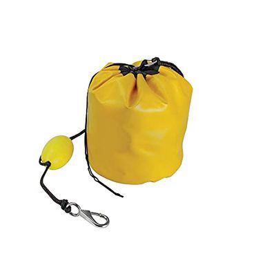 Extreme Max BoatTector 3006.6628 Kit tudo em um de âncora de areia e boia para mota aquática, com corda de 1,8 m e gancho de pressão, embalagem de 1 unidade, amarelo